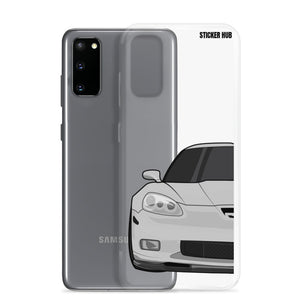 Silver C6 Corvette Z06 - Samsung Case