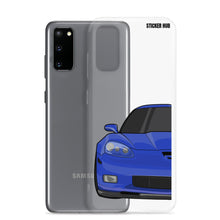 Load image into Gallery viewer, LeMans Blue C6 Corvette Z06 - Samsung Case