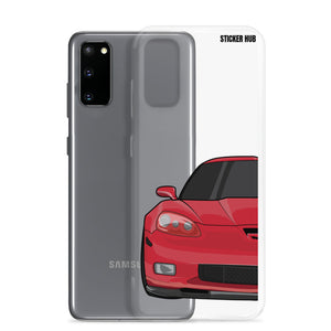 Victory Red C6 Corvette Z06 - Samsung Case