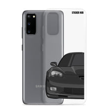 Load image into Gallery viewer, Black C6 Corvette Z06 - Samsung Case