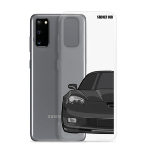 Black C6 Corvette Z06 - Samsung Case