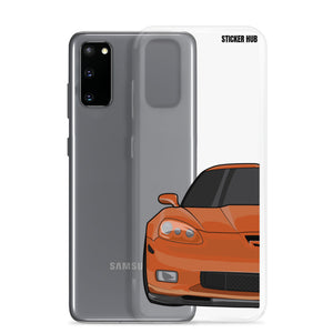 Atomic Orange C6 Corvette Z06 - Samsung Case