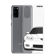 Load image into Gallery viewer, White C6 Corvette Z06 - Samsung Case