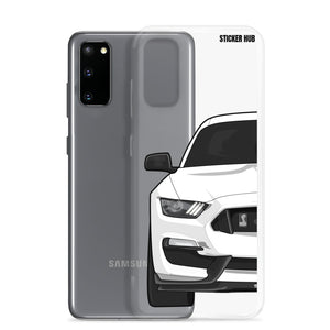 White Mustang GT350 - Samsung Case