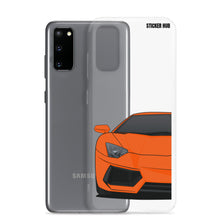 Load image into Gallery viewer, Orange Lamborghini Aventadoor - Samsung Case