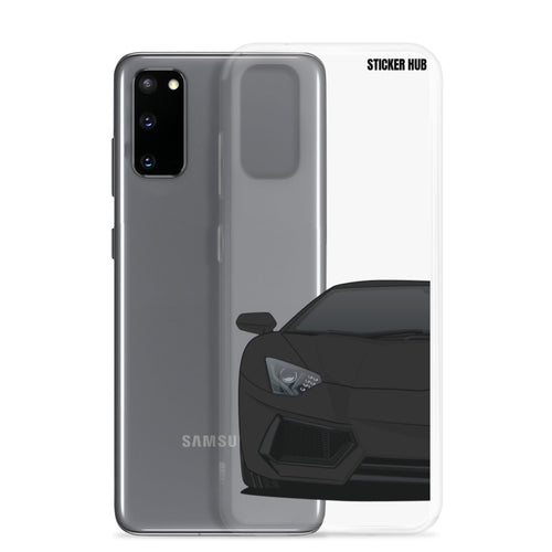 Black Lamborghini Aventadoor - Samsung Case