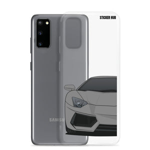 Gray Lamborghini Aventadoor - Samsung Case