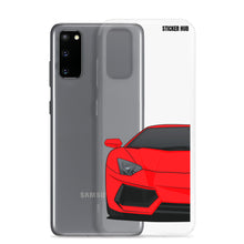 Load image into Gallery viewer, Red Lamborghini Aventadoor - Samsung Case