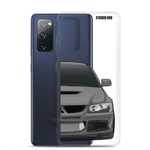 Gray Mitsubishi Evo - Samsung Case