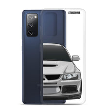 Load image into Gallery viewer, Silver Mitsubishi Evo - Samsung Case