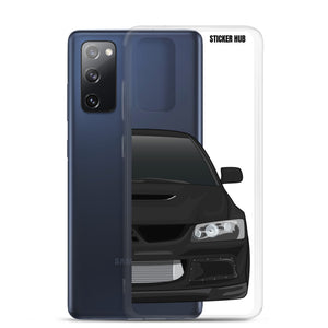 Black Mitsubishi Evo - Samsung Case