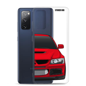 Red Mitsubishi Evo - Samsung Case