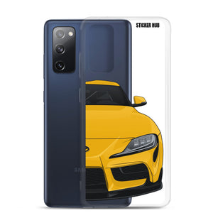 Yellow MKV Toyota Supra - Samsung Case