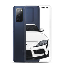 Load image into Gallery viewer, White MKV Toyota Supra - Samsung Case