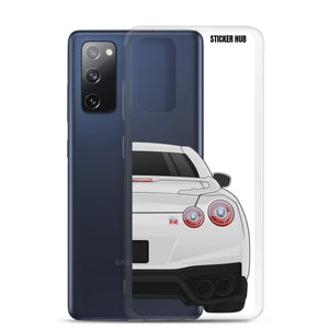 White R35 Nissan GTR - Samsung Case