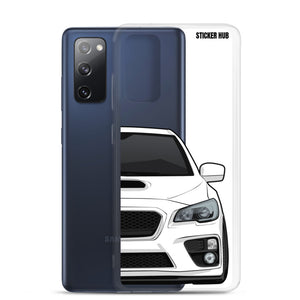 White 15-17 Subaru WRX STI - Samsung Case