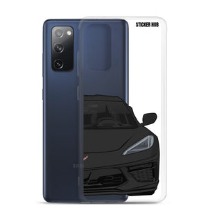 Black C8 Corvette - Samsung Case