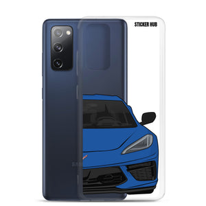 Elkhart Blue C8 Corvette - Samsung Case