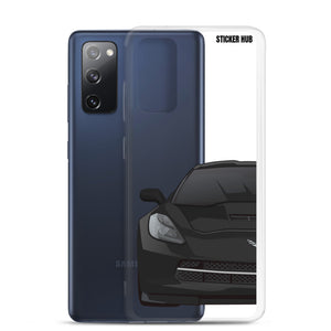 Black C7 Corvette Stingray - Samsung Case