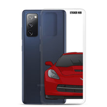 Load image into Gallery viewer, Crystal Red C7 Corvette Stingray - Samsung Case