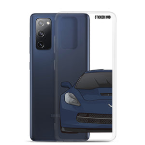 Night Race Blue C7 Corvette Stingray - Samsung Case