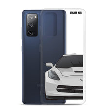 Load image into Gallery viewer, Silver C7 Corvette Stingray - Samsung Case