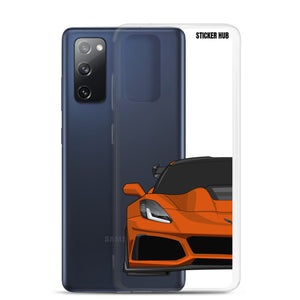 Orange C7 Corvette Zr1 Samsung Case