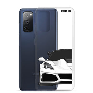 White C7 Corvette Zr1 - Samsung Case