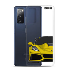 Load image into Gallery viewer, Yellow C7 Corvette Zr1 - Samsung Case