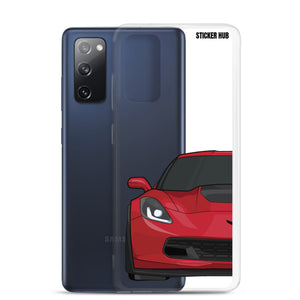 Torch Red C7 Corvette Z06 - Samsung Case