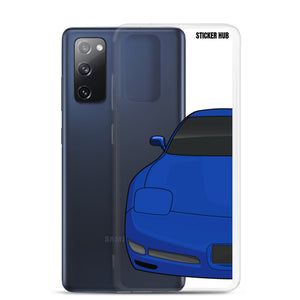 Electron Blue C5 Corvette Z06 - Samsung Case