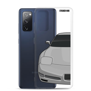 Silver C5 Corvette Z06 - Samsung Case