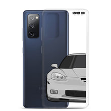 Load image into Gallery viewer, Silver C6 Corvette Z06 - Samsung Case