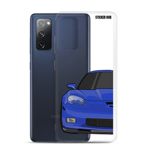 LeMans Blue C6 Corvette Z06 - Samsung Case