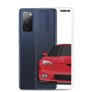 Victory Red C6 Corvette Z06 - Samsung Case