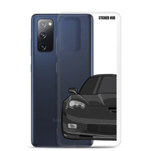 Load image into Gallery viewer, Black C6 Corvette Z06 - Samsung Case