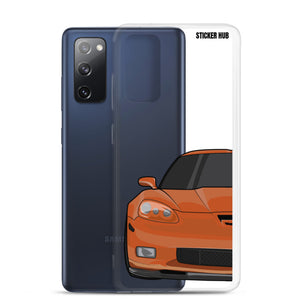 Atomic Orange C6 Corvette Z06 - Samsung Case