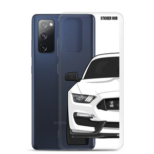 White Mustang GT350 - Samsung Case