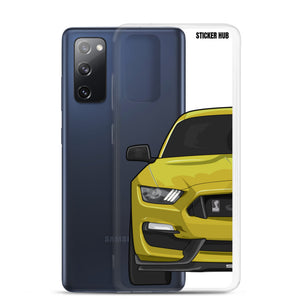 Yellow Mustang GT350 - Samsung Case