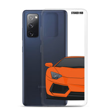 Load image into Gallery viewer, Orange Lamborghini Aventadoor - Samsung Case