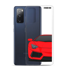 Load image into Gallery viewer, Red Lamborghini Aventadoor - Samsung Case