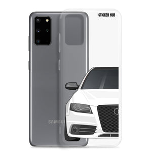 White B8 Audi S4 - Samsung Case