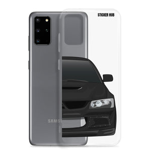 Black Mitsubishi Evo - Samsung Case