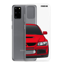 Load image into Gallery viewer, Red Mitsubishi Evo - Samsung Case