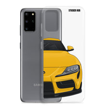 Load image into Gallery viewer, Yellow MKV Toyota Supra - Samsung Case