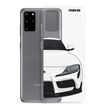 Load image into Gallery viewer, White MKV Toyota Supra - Samsung Case