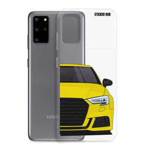 Yellow B9 Audi S3 - Samsung Case