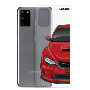 Red 09-14 Subaru WRX STI - Samsung Case