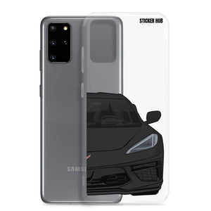 Black C8 Corvette - Samsung Case