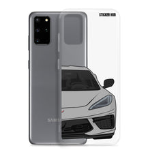 Load image into Gallery viewer, Silver C8 Corvette - Samsung Case